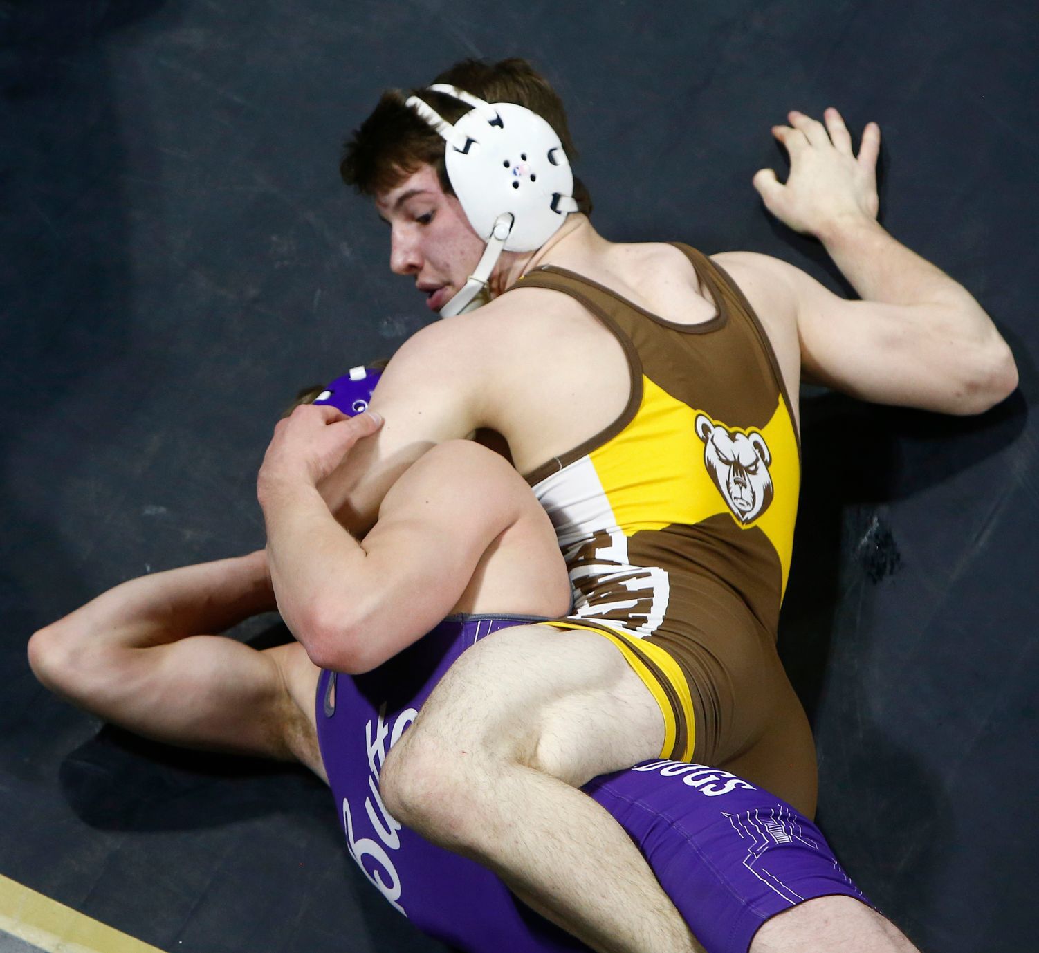 First round of state wrestling